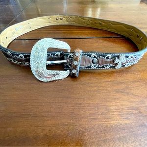 Ariat Girls Cross Belt and Buckle